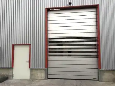 insulated roll up door spiral Iso40