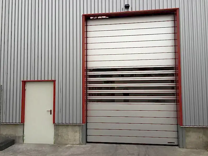 insulated roll up door spiral Iso40