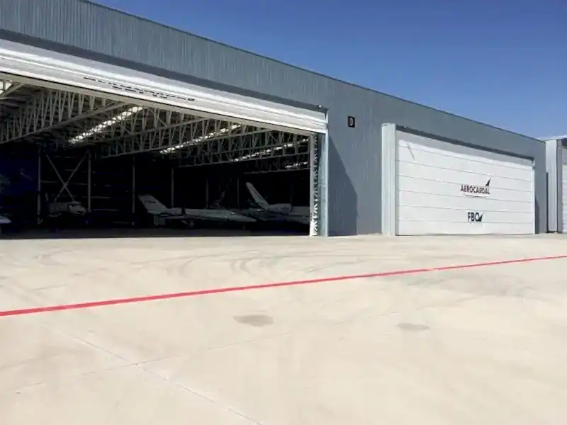 porte per hangar aeroportuali