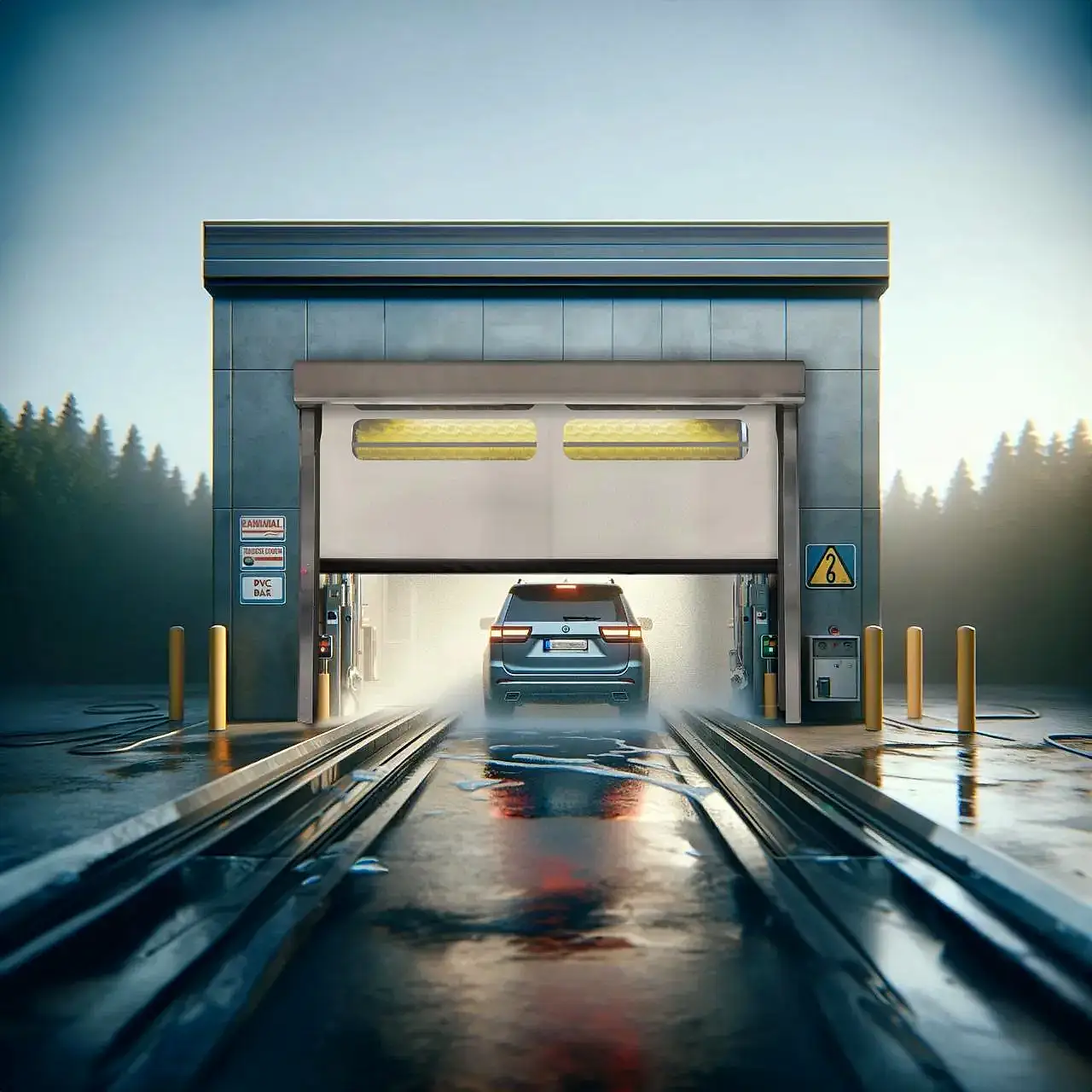 DynaDry - high speed doors for carwashes